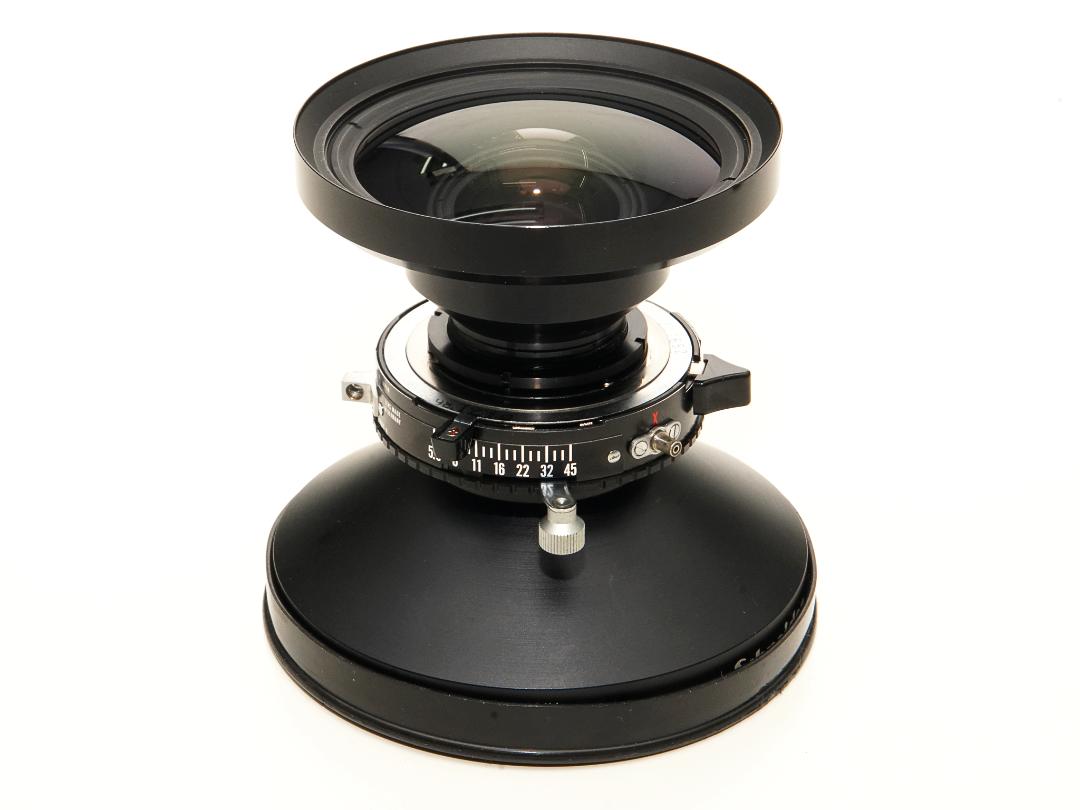 90/5.6 Super-Angulon XL-110°MC  (Schneider)  COPAL.0番シャッター　7枚絞りの画像