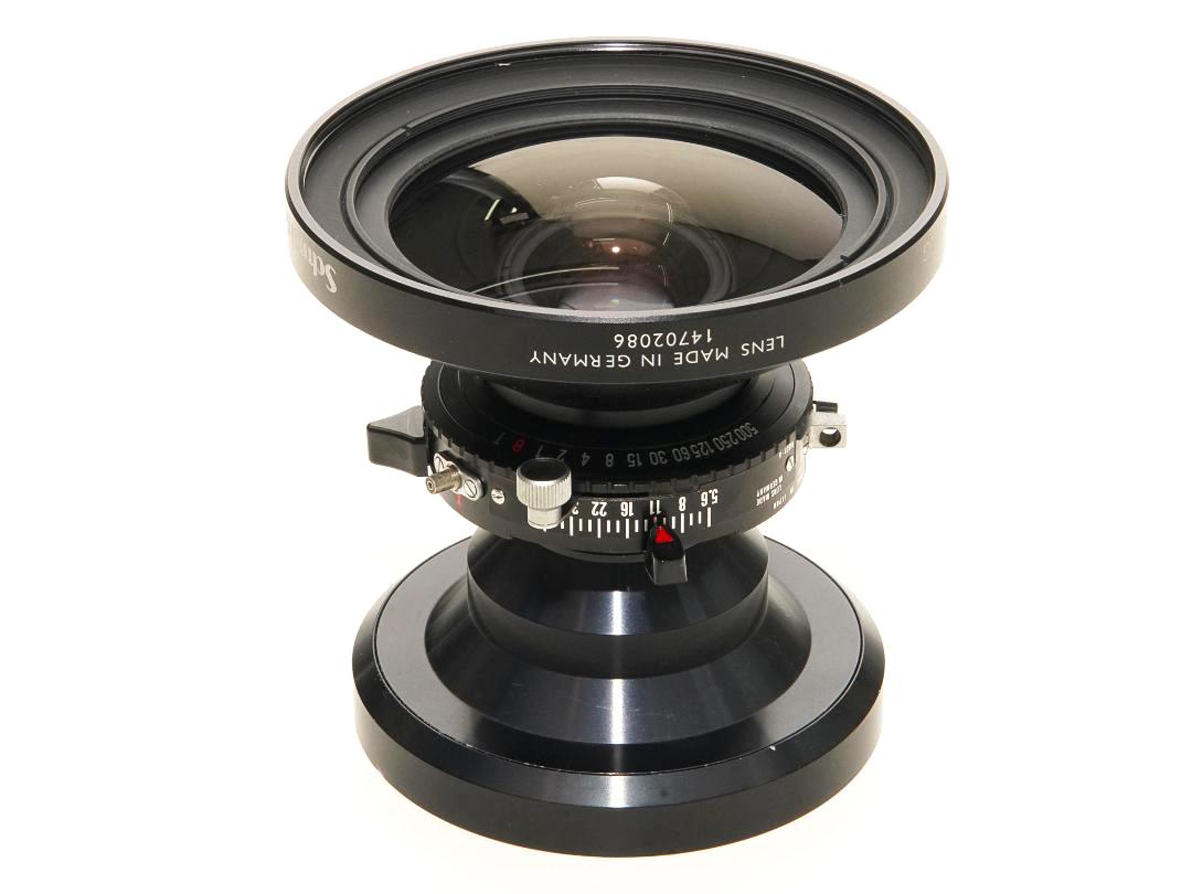 90/5.6 Super-Angulon XL-110°MC  (Schneider)  COPAL.0番シャッター　7枚絞りの画像
