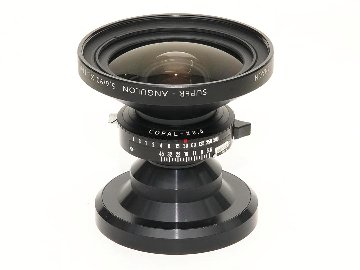 90/5.6 Super-Angulon XL-110°MC  (Schneider)  COPAL.0番シャッター　7枚絞りの画像