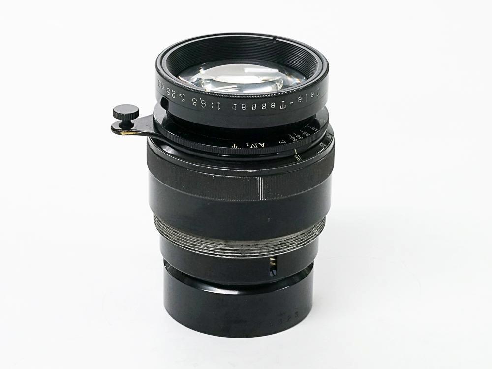 250/6.3 Tele-Tessar (Carl Zeiss Jena) バ-レルレンズ L#409323　真円絞り 元箱付   1920年製造のオールドレンズ (102年前)画像