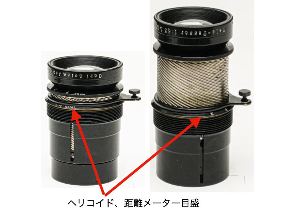 250/6.3 Tele-Tessar (Carl Zeiss Jena) バ-レルレンズ L#409323　真円絞り 元箱付   1920年製造のオールドレンズ (102年前)の画像