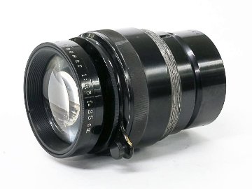 250/6.3 Tele-Tessar (Carl Zeiss Jena) バ-レルレンズ L#409323　真円絞り 元箱付   1920年製造のオールドレンズ (102年前)の画像