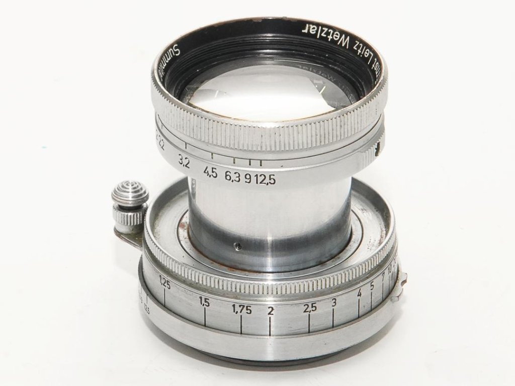 50/2 Summitar 沈胴  SN.505529 ライカスクリュー(L39)用 前後キャップ付 の画像