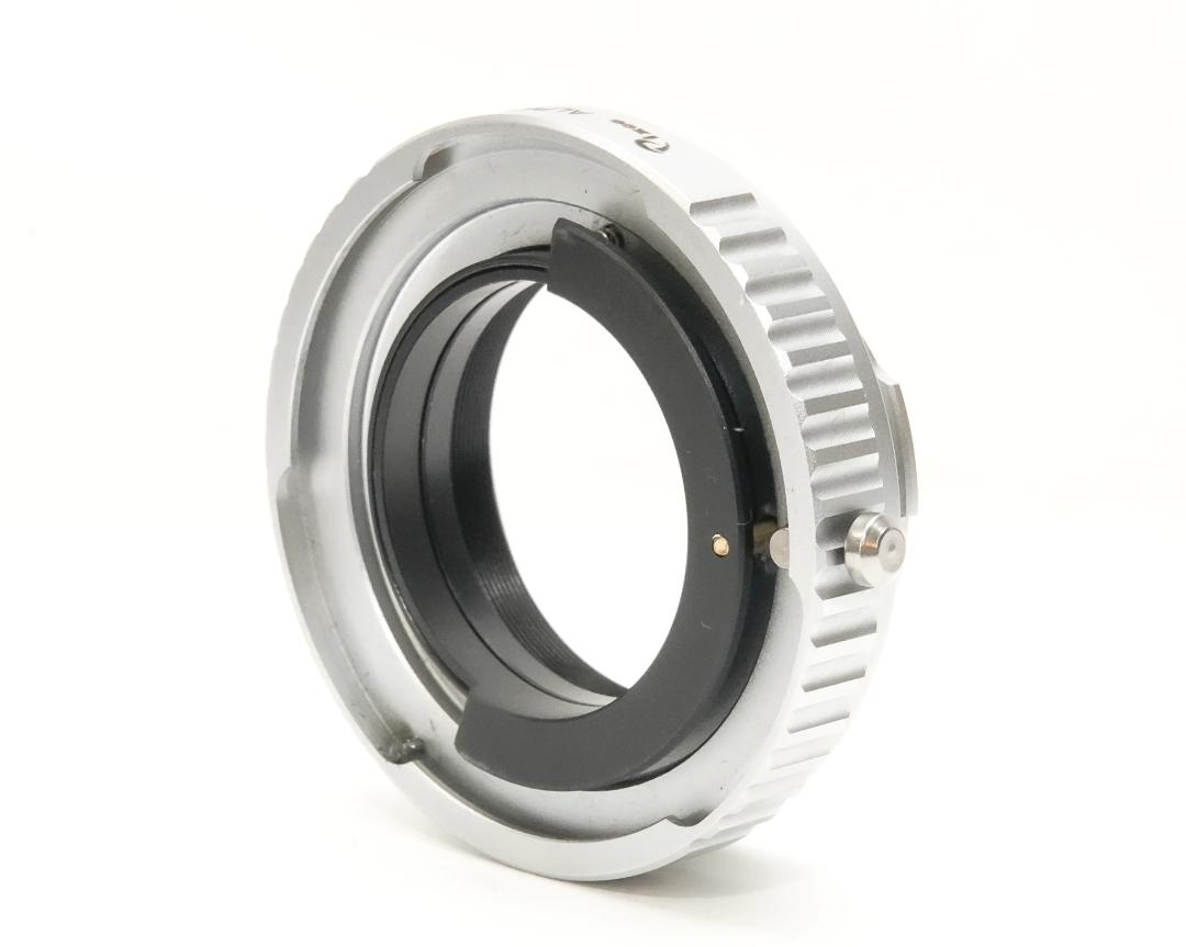 ALPA-Leica Mマウントリング、アルパのレンズをライカMボデーへ使用、 6ビット対応  距離計連動　調整済  新品（艶消しシルバー）の画像