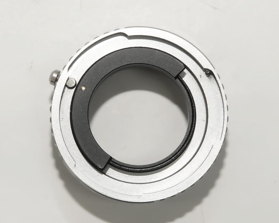 ALPA-Leica Mマウントリング、アルパのレンズをライカMボデーへ使用、 6ビット対応  距離計連動　調整済  新品（艶消しシルバー）の画像