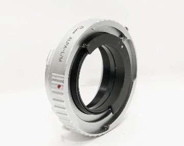 ALPA-Leica Mマウントリング、アルパのレンズをライカMボデーへ使用、 6ビット対応  距離計連動　調整済  新品（艶消しシルバー）の画像