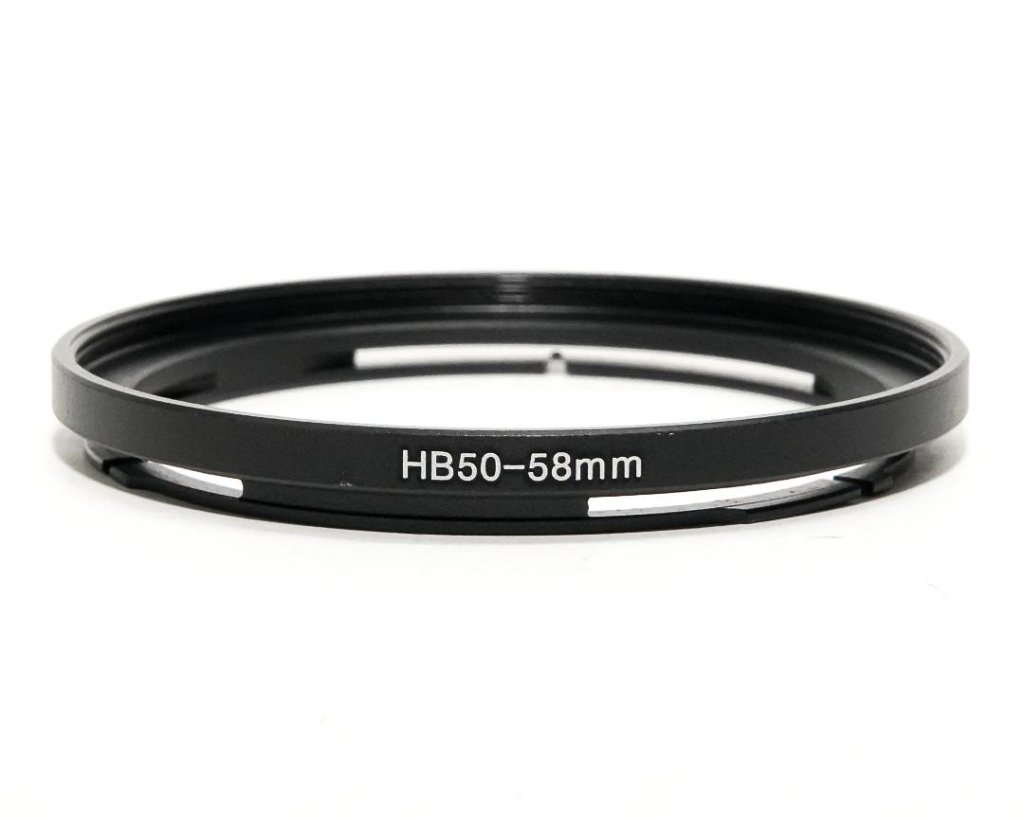 ハッセルフィルターアダプタリング B-50～58ミリへ C-レンズ80ミリ～250ミリ用 (国産)　新品特価の画像