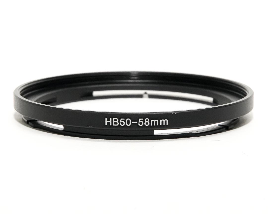 ハッセルフィルターアダプタリング B-50～58ミリへ C-レンズ80ミリ～250ミリ用 (国産)　新品特価の画像
