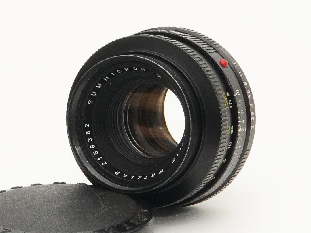 ライカフレックスSL black Body (Wetzlar Germany) + 50mm F2 Summicron (Germany) 標準レンズセット、「フィルムカメラ」の画像
