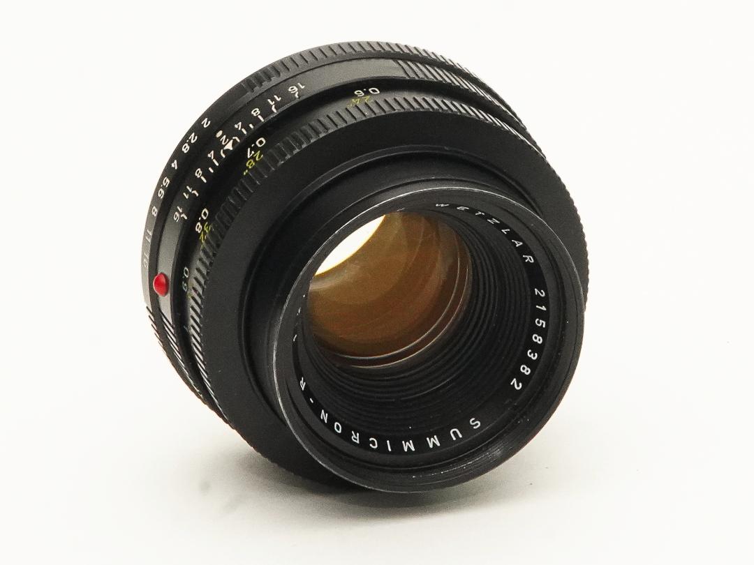ライカフレックスSL black Body (Wetzlar Germany) + 50mm F2 Summicron (Germany) 標準レンズセット、「フィルムカメラ」の画像