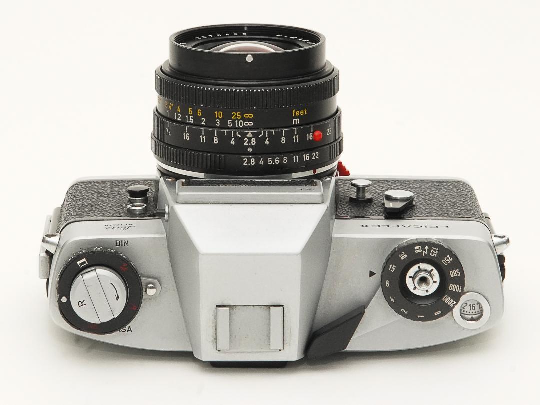 ライカフレックスSL (Wetzlar Germany) + 28mm F2.8 Elmarit(3カム,Germany) 広角レンズセット、「フィルムカメラ」の画像