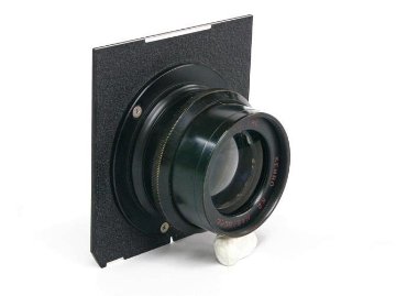 250/10 KENRO-K2 (GOERZ)  バーレルレンズ 真円絞り 軍用レンズ  8×10inカバー の画像