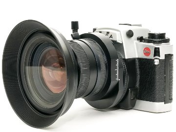 28/2.8 PC Super-Angulon  専用フード＆保護フィルター、元箱付の画像