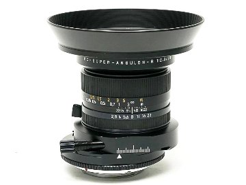 28/2.8 PC Super-Angulon  専用フード＆保護フィルター、元箱付の画像