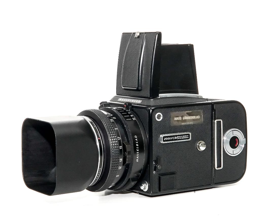 Hasselblad 500C/M 25周年モデル,  80/2.8 Planar T☆ (Cレンズ ) A-12マガジン スタンダード焦点板 ネックストラップ付 日本語使用説明書付(コピー) の画像