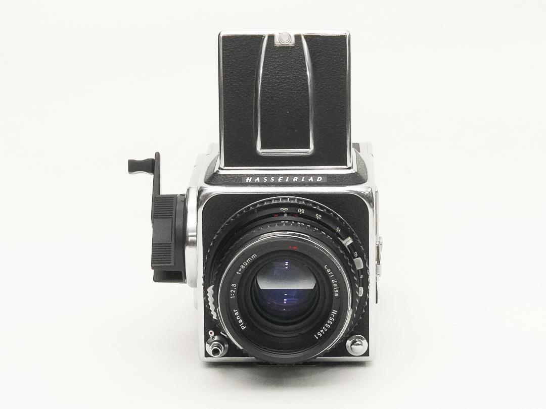 Hasselblad 500C/M 25周年モデル,  80/2.8 Planar T☆ (Cレンズ ) A-12マガジン スタンダード焦点板 ネックストラップ付 日本語使用説明書付(コピー) の画像