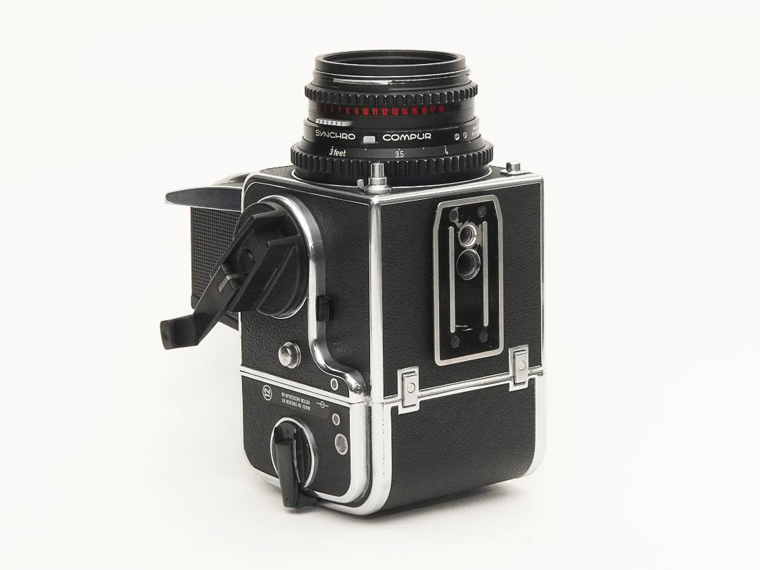 Hasselblad 500C/M 25周年モデル,  80/2.8 Planar T☆ (Cレンズ ) A-12マガジン スタンダード焦点板 ネックストラップ付 日本語使用説明書付(コピー) の画像