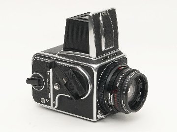 Hasselblad 500C/M 25周年モデル,  80/2.8 Planar T☆ (Cレンズ ) A-12マガジン スタンダード焦点板 ネックストラップ付 日本語使用説明書付(コピー) の画像