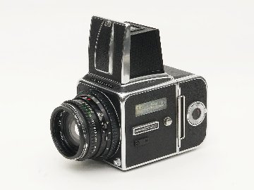Hasselblad 500C/M 25周年モデル,  80/2.8 Planar T☆ (Cレンズ ) A-12マガジン スタンダード焦点板 ネックストラップ付 日本語使用説明書付(コピー) の画像