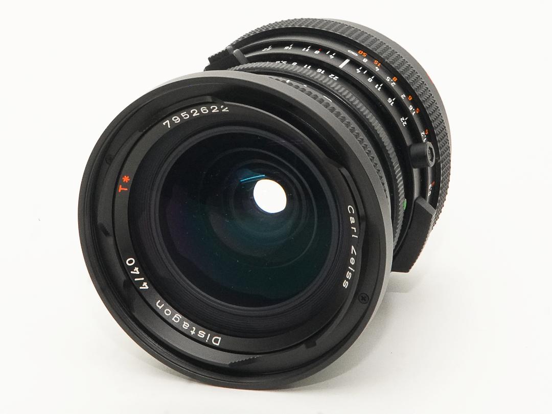 40/4 Distagon FLE T* (CF-レンズ) ハッセルブラッド Vシリーズ用  前後キャップ Prontor Shutter付　L#7952622の画像