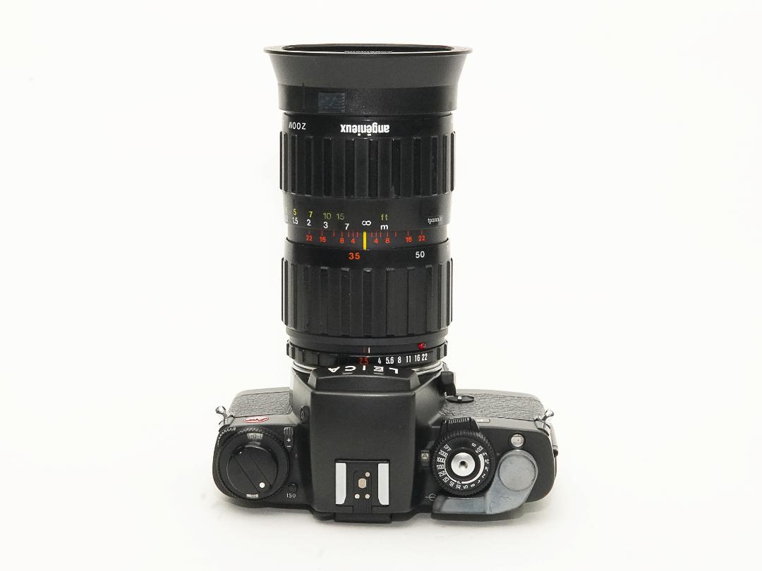 ライカフレックスR7 Black Camera Body & Angeniex 35-70mm F2.5 ズームレンズ 「フィルムカメラ」の画像