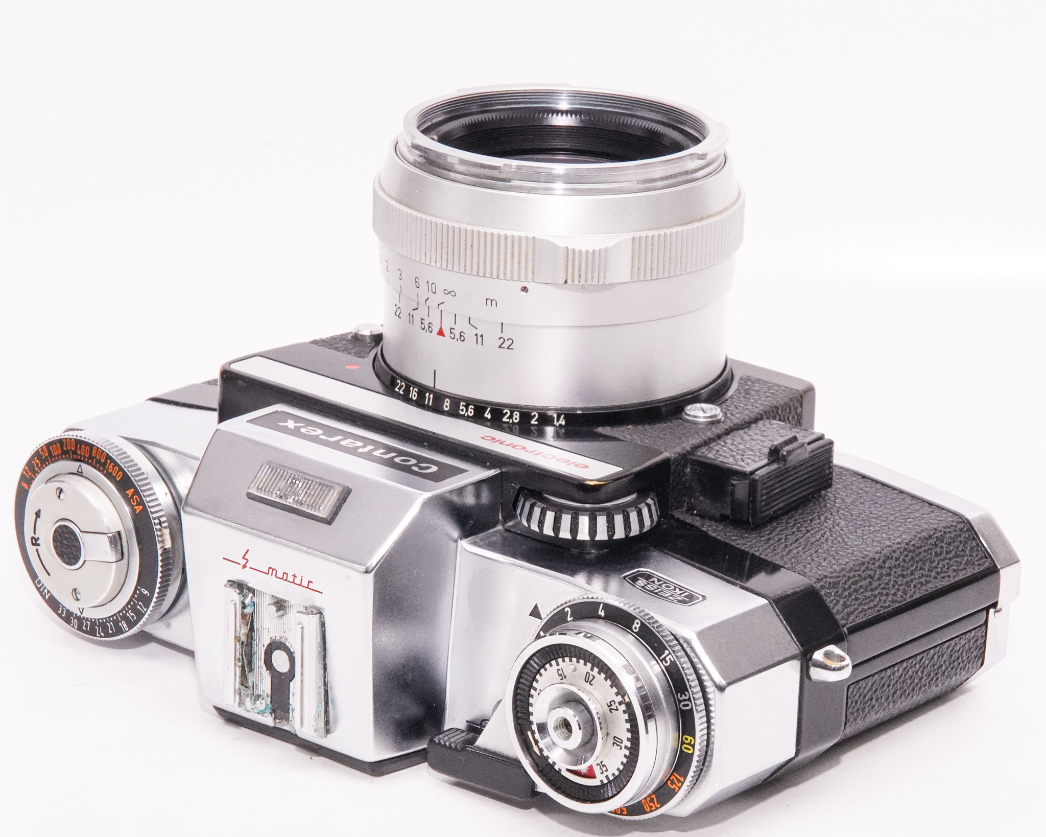 Contarex-SE   Body (Zeiss-Ikon) Tessar 50mm F2.8   B#G36945 の画像