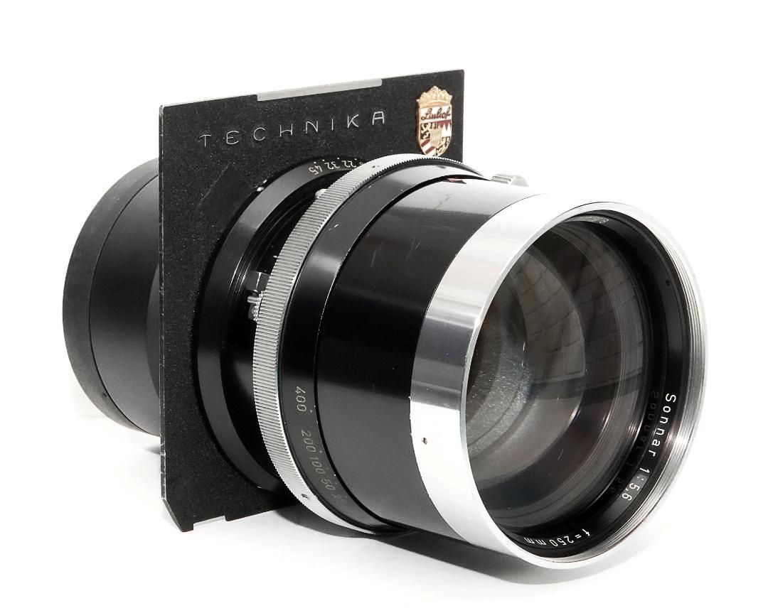 250/5.6 Sonnar (Linhof純正レンズ) テヒニカ4×5ボード＆Synchro Compur Shutter付 の画像