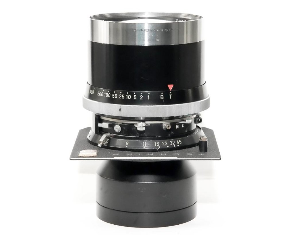 250/5.6 Sonnar (Linhof純正レンズ) テヒニカ4×5ボード＆Synchro Compur Shutter付 の画像