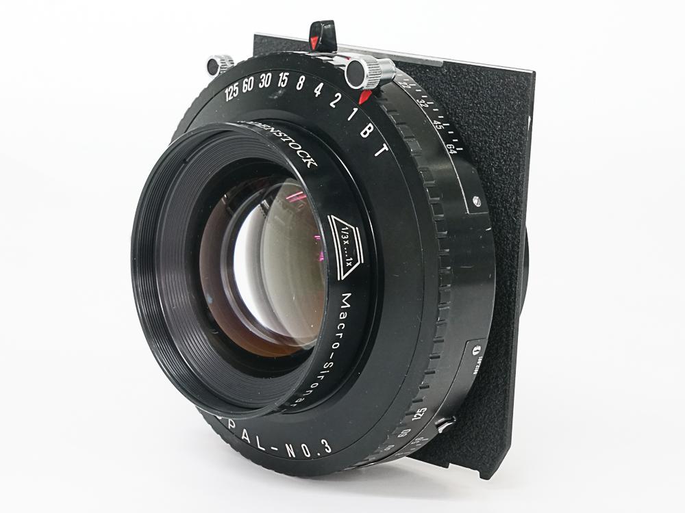 210/5.6 Macro-Sironar-N (Multicoating) (Rodenstock) コパル3番シャッター（オールブラック）付の画像