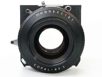 210/5.6 Macro-Sironar-N (Multicoating) (Rodenstock) コパル3番シャッター（オールブラック）付の画像