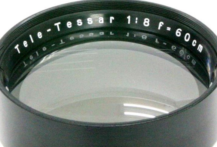 600/8 Tele-Tessar (Carl Zeiss Jena ) 　真円絞り 11×14inカバー 軍用レンズの画像