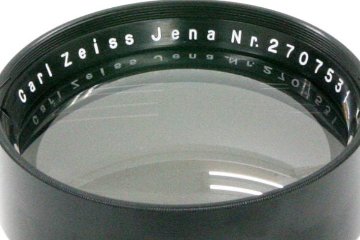 600/8 Tele-Tessar (Carl Zeiss Jena ) 　真円絞り 11×14inカバー 軍用レンズの画像