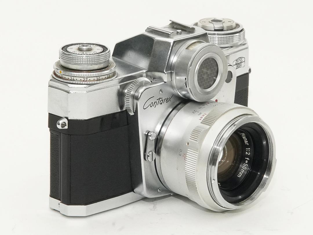 Contarex ブルーズアイ2型 (Zeiss-Ikon) 50mm F2 Planar B#　 L#3177259 セレンメーター内蔵 (作動不良)の画像