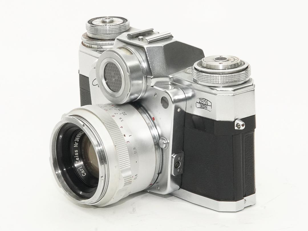 Contarex ブルーズアイ2型 (Zeiss-Ikon) 50mm F2 Planar B#　 L#3177259 セレンメーター内蔵 (作動不良)の画像