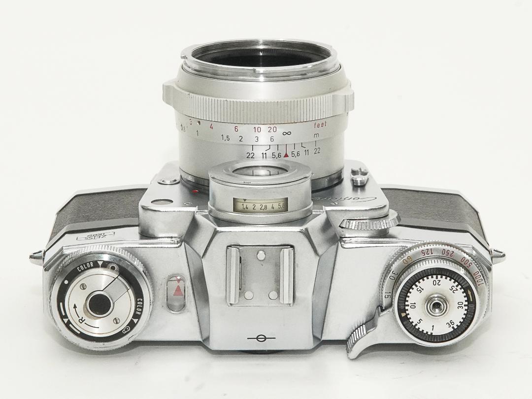Contarex ブルーズアイ2型 (Zeiss-Ikon) 50mm F2 Planar B#　 L#3177259 セレンメーター内蔵 (作動不良)の画像