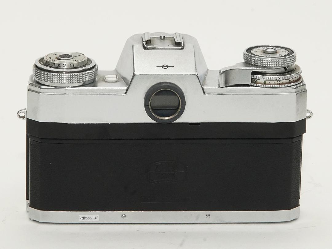 Contarex ブルーズアイ2型 (Zeiss-Ikon) 50mm F2 Planar B#　 L#3177259 セレンメーター内蔵 (作動不良)の画像