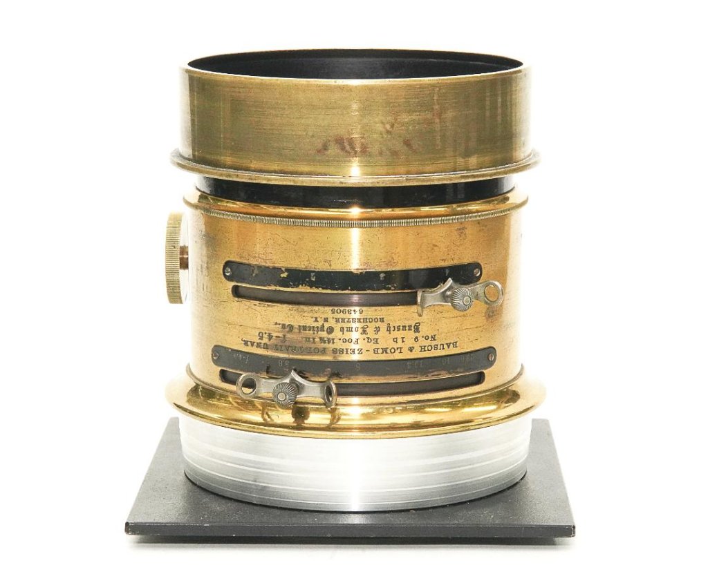 375/4.5 BAUSCH & LOMB - ZEISS PORTRAIT UNAR No.9 1b  レア銘玉 希少レンズの画像