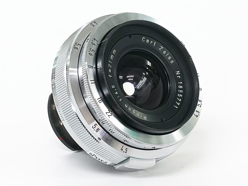 21/4.5 Biogon ( Carl Zeiss ) 連動距離計,コーティング有り,  1957年　戦後製造　外爪用の画像