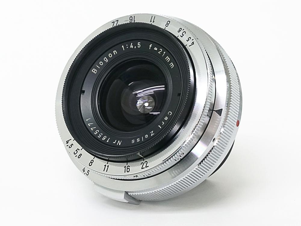 21/4.5 Biogon ( Carl Zeiss ) 連動距離計,コーティング有り,  1957年　戦後製造　外爪用の画像