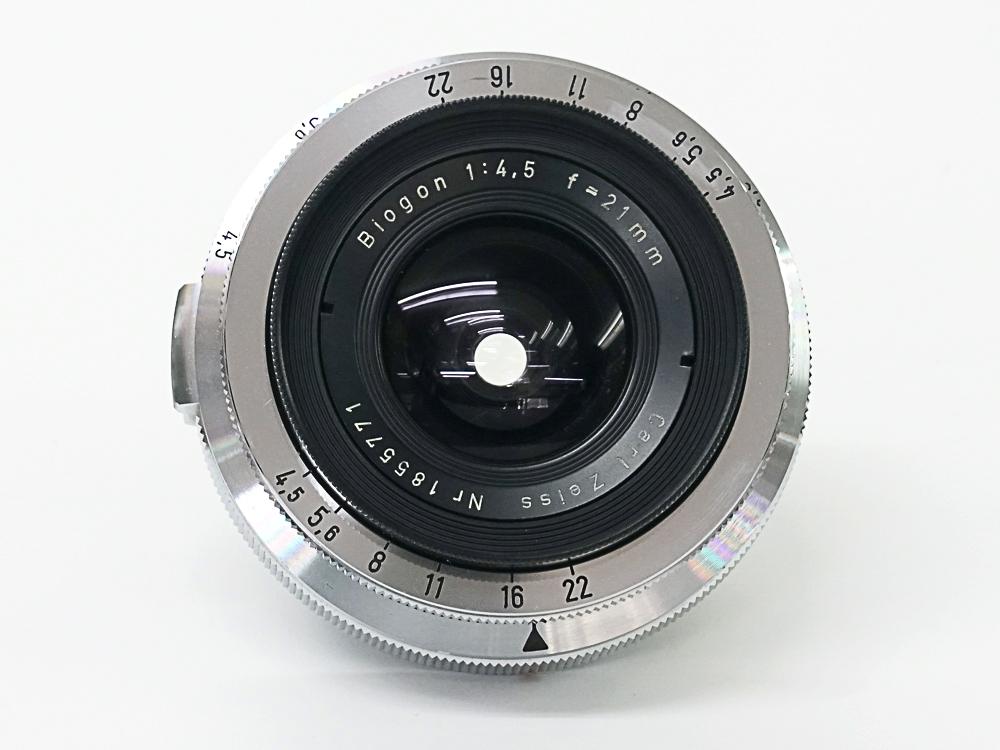 21/4.5 Biogon ( Carl Zeiss ) 連動距離計,コーティング有り,  1957年　戦後製造　外爪用の画像