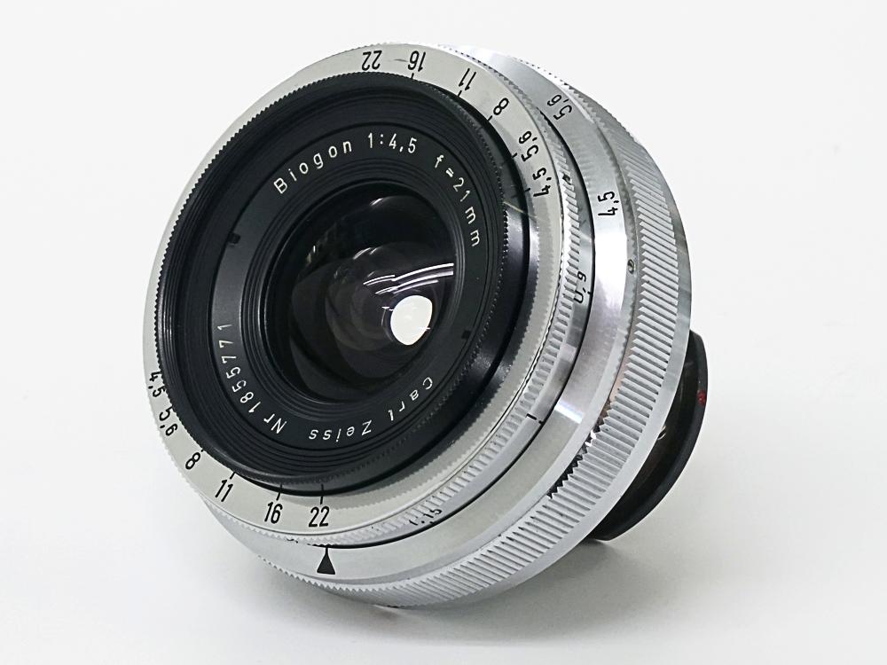 21/4.5 Biogon ( Carl Zeiss ) 連動距離計,コーティング有り,  1957年　戦後製造　外爪用の画像