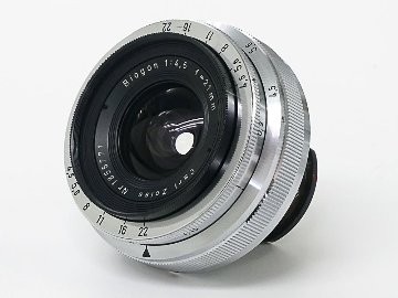 21/4.5 Biogon ( Carl Zeiss ) 連動距離計,コーティング有り,  1957年　戦後製造　外爪用の画像