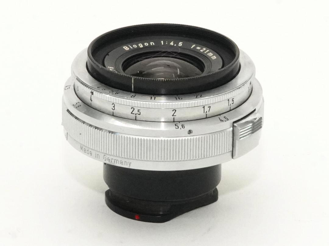 21/4.5 Biogon ( Carl Zeiss ) 連動距離計,コーティング有り,  　戦後製造　外爪用の画像