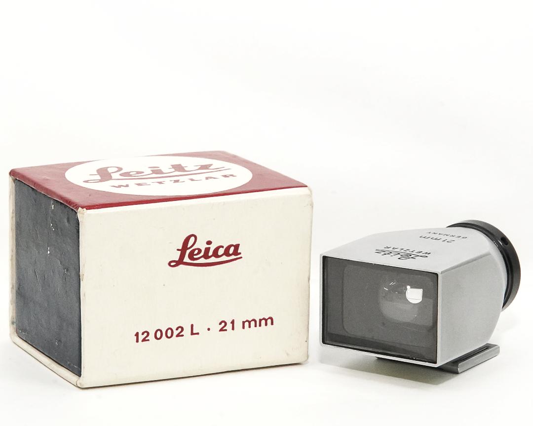 Leica 21mm 用 メタルファインダー  元箱付、の画像