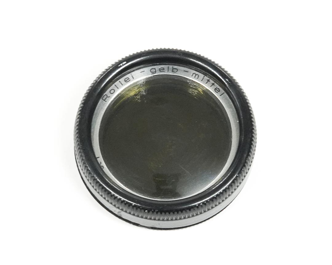Rollei I 型 Y2フィルター Rollei I 型 Y2フィルター (-1.5) Rollei-Gelb-Mittel filter (BAY１）純正 Pケース付の画像