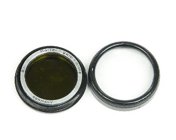 Rollei I 型 Y2フィルター Rollei I 型 Y2フィルター (-1.5) Rollei-Gelb-Mittel filter (BAY１）純正 Pケース付の画像