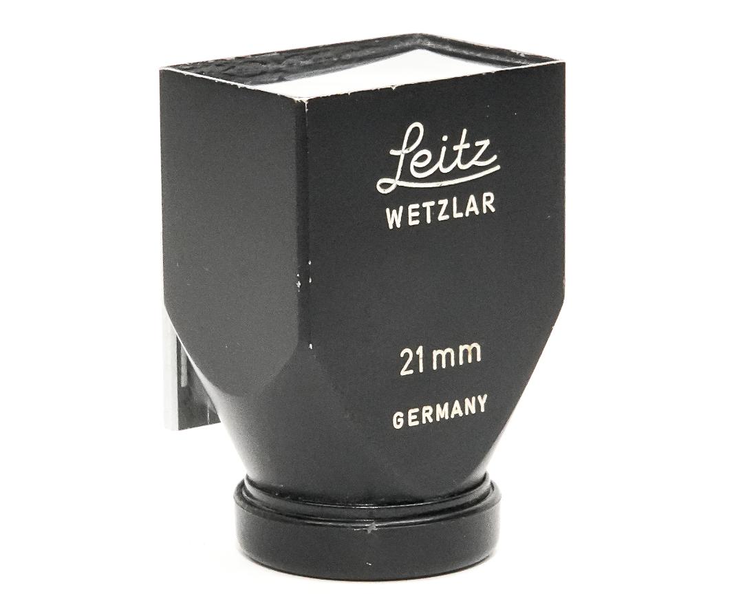 Leica 21mm 用 メタルファインダー 元箱付  (黒) の画像