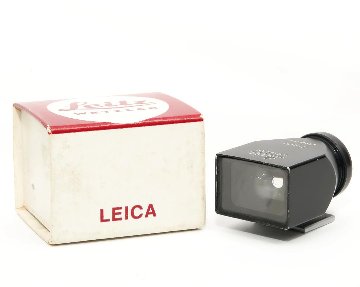 Leica 21mm 用 メタルファインダー 元箱付  (黒) の画像