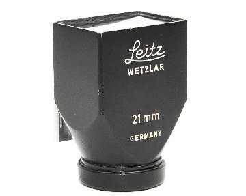 Leica 21mm 用 メタルファインダー 元箱付  (黒) の画像