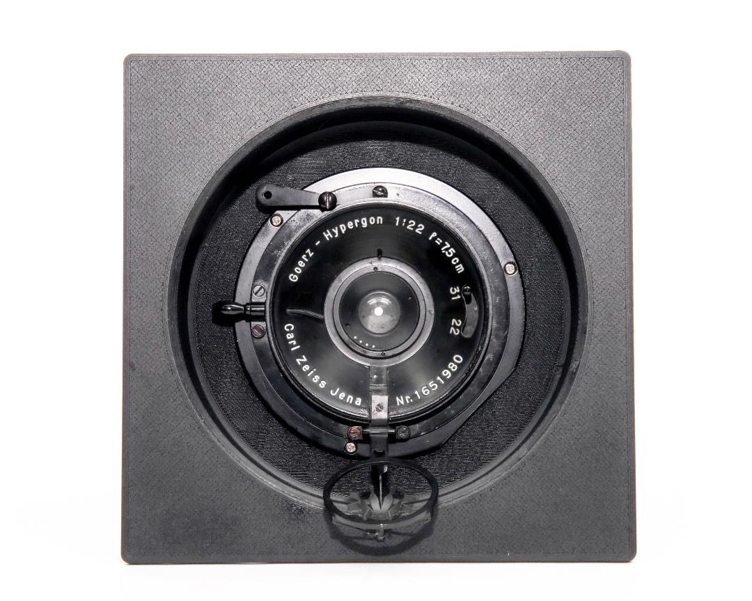 75/22 Goertz - Hypergon（Carl Zeiss Jena）超々広角lensの画像
